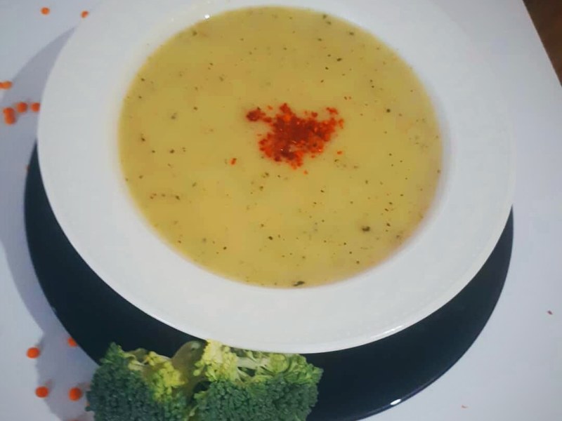 Brokolili Mercimek Çorbası