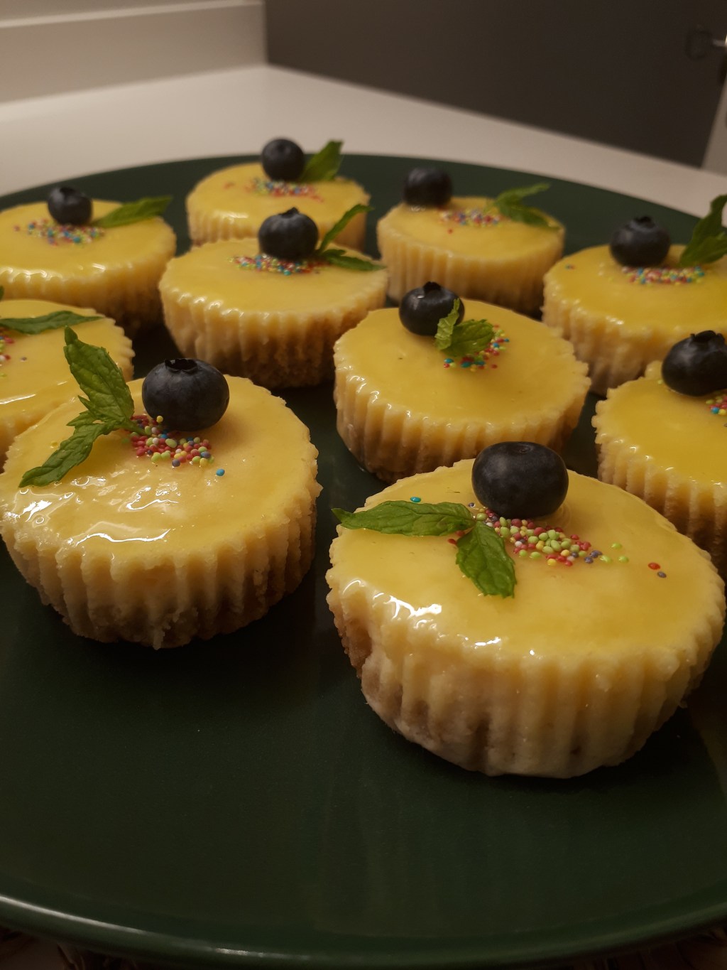 Mini Limonlu Cheescake